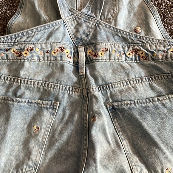 Lucky brand women’s denim overalls size medium - Picture 8 of 10